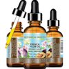 PLUM OIL French. 100% Pure Natural Virgin Unrefined Undiluted Cold Pressed Carrier Oil. For Face, Skin, Hair, Body, Lips, Nails (4 Fl.oz - 120 ml.) by Botanical Beauty