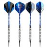 GWHOLE Soft tip Darts Set Aluminum Metal Body Plastic Tip Professional Dart Set Bar Supply for Adult Electronic Dart Board 12 Set