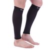Doc Miller Calf Compression Sleeve Men and Women - 15-20mmHg Shin Splint Compression Sleeve Recover Varicose Veins, Torn Calf and Pain Relief - 1 Pair Calf Sleeves Black Color - Medium Size