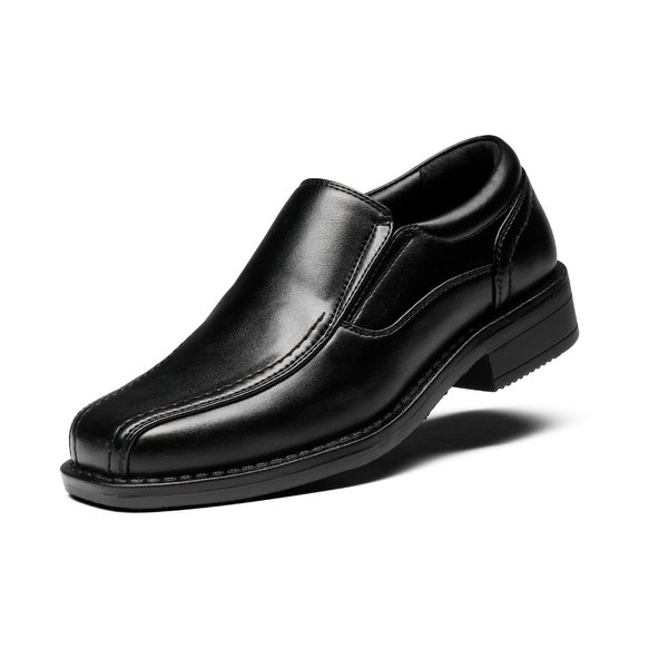 Bruno Marc Boy's SBOX225K Dress Shoes Slip-On Loafer Wedding Shoes, Black, Size 6 Big_Kid