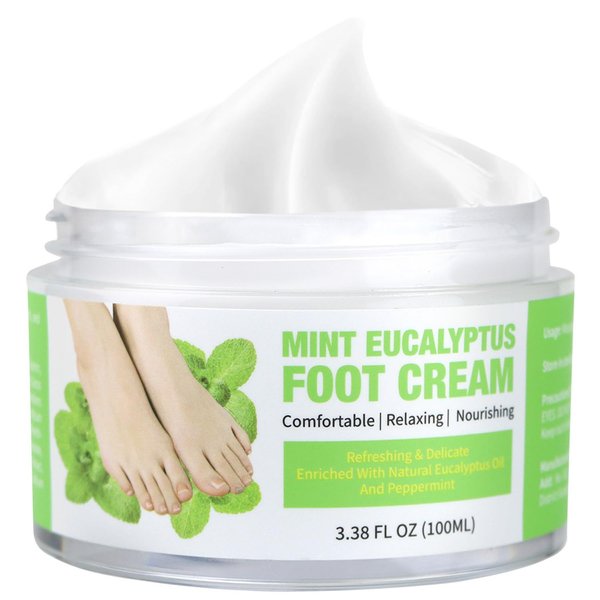 DELICATESSE Foot Cream Urea Cream for Dry Cracked Heels | Urea Foot Cream For Dry, Cracked Feet, Heals And Moisturizes for Healthy Feet | Foot Dead Skin Cuticle Callus Remover Cream Feet Repair