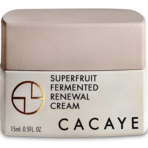 CACAYE Renewal Face Cream, 0.5 ounce, Travel Size - Anti Aging Gel Cream Moisturizer, Hydrating up to 24 hrs - Daily Facial Moisturizing Lotion for Wrinkles, Fine Lines, and All Skin Types