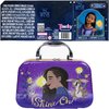 Disney Wish Fashion Purse Set with Nail Polish, Nail File, Lip Gloss, Lip Stick, Lip Balm, Crown, Eyeshadow, Brushes, and More, Ages 3+, for Parties, Sleepovers & Makeovers by Townley Girl