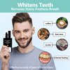 Pap+ Charcoal Teeth Whitening Strips Professional Teeth Whitening Kit for Teeth Sensitive or Coffee Drinker, 28 Tooth Whitener Strips Easy to Use 14 Treatments by ECTEST