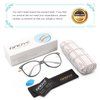 Gaoye Blue Light Blocking Glasses Women/Men, Fashion Cat Eye Fake Eyeglasses UV Ray Filter Computer Gaming Glasses (Light Black Frames/Transparent Lens)