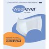 1-Pack Men's Maximum Absorbency Washable Reusable Bladder Control Briefs Grey 5XL (Waist 54-56)