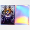 Volcanic Island 60ct（Overlord ）Holographic Flashing Top Loading Trading Card Sleeves Deck Protector for MTG/TCG/PTCG Art Anime Printing Card Sleeves Protectors 67x92mm (Holo_67x92_A27)
