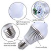 Motion Sensor Bulb Led E27 PIR Infrared Dusk to Dawn LED Light Bulb Detection Light Auto Switch Night Lights for Porch Patio Garage Stairs Lobby Carport Hallway Security (5w 450LM Warm White)