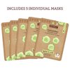 Naturally 30 Soothing Cucumber Infused Sheet Mask, 5 Sheet Masks Included