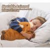 Cuckool Warmable Bull Cow Stuffed Animals, Microwavable Stuffed Animals Heating Pad for Cramps, Pain Stress Relief, Heatable Coolable Lavender Scented Plush Toys for Anxiety, Women Kids Bedtime