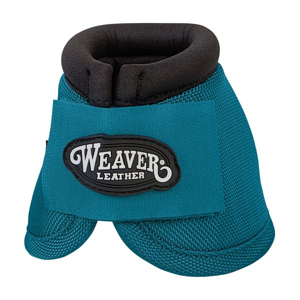 Weaver Leather Ballistic No-Turn Bell Boots , Turquoise , Medium