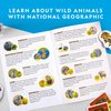 NATIONAL GEOGRAPHIC My First Safari Board Game for Kids 4-6 – Animal Game for Kids & Adults, Cooperative Fun Perfect for Family Game Night, Kids Board Games, Games for Family Night