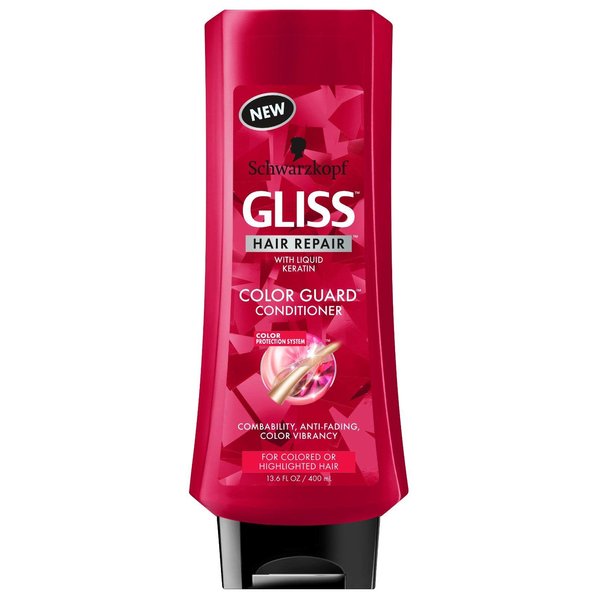 Gliss Conditioner Color Guard 13.6 Ounce (400ml) (2 Pack)