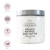 GLIMMER GODDESS Organic Whipped Body Butter- Peppermint Vanilla, Vegan, 24 Hr Hydration, Less Stretch Marks, All Skin Types, Child-Safe, Organic, 8 oz