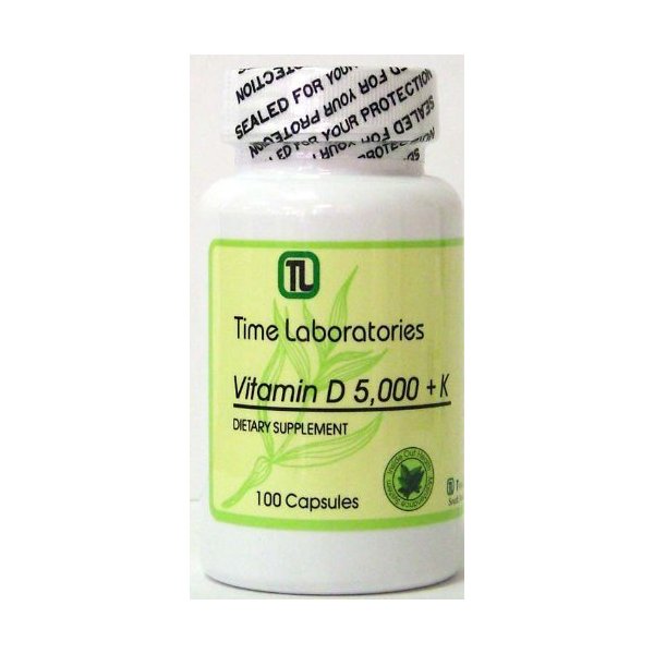 Vitamin D 5,000 IU + K Capsules