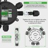 Junction Box Electrical Connector, Waterproof Covers for 4-9mm Cable, 2-6 Way, 22-10 AWG 32A (Easy to Install)