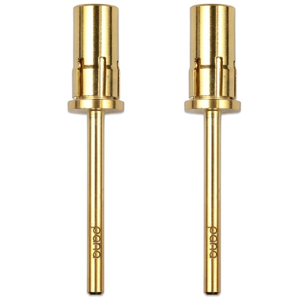 Pana Loxo Gold Easy-Off Mandrel Bit 3/32" Shanks- For Nail Drill/File (Quantity: 2 Pieces) Made in USA