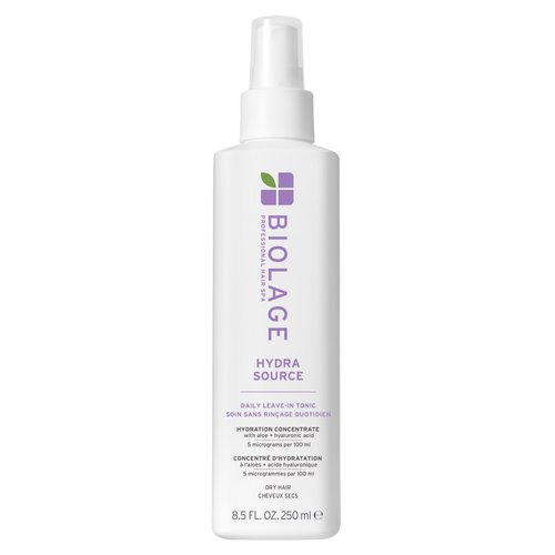 Biolage Hydra Source Daily Leave-In Tonic - Moisturizes & Detangles, For Dry Hair, Infused with Micro-Filtered Aloe Vera & Fermented Hyaluronic Acid, Vegan & Paraben-Free, 8.5 Fl Oz