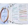 TenDawn Embroidery Kit for Beginner Adults, 24 Basic Stitches, Organized Function, All in One