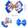 School Hair Bow Clips,Back To School Cheer Hair Pins for Kids Girls,Handmade Graduation Season Decor Hair Accessories for Students