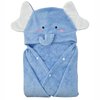ROMASA Baby Bath Towel With Hooded Ultra Soft and Absorbent Toddlers Bathrobe Newborn Blanket Shower Gifts (Blue Elephant)