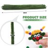 TOAOB 100pcs Pipe Cleaners Moss Green Chenille Stems for Crafts 12 Inch Fuzzy Sticks Craft Supplies for DIY Art Craft Projects Home Decorations