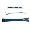 ESTWING 3-Piece Pry Bar Set - 5.5", 7.5" & 10" Nail Pullers with Wide, Thin Blades & Forged Steel Construction - PB3PC