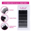 Lash Extension C D Curl Ellipse Eyelash Extensions .15 .20mm Flat Lashes Matte Single Lashes Classic Eyelash Extensions Individual Lashes (0.15-C, 12mm)