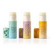 Plant Therapy Love Your Lips Lip Balm Trio Set 0.9 oz (25.5 g) Simple, Natural Ingredients & Packaged in Eco-Friendly Recyclable Cardboard, Refreshing Flavors Including: Lavender Lemonade, Vanilla Citrus, Cool Mint