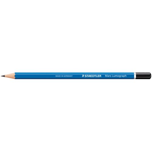 Staedtler Lumograph 1 Dozen Drawing Pencils 2B (100-2B)