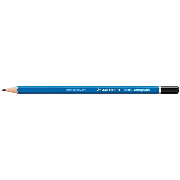 Staedtler Lumograph 1 Dozen Drawing Pencils 2B (100-2B)