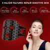 Hendoct Red Light Mask For Face, 7 Colors LED Face Mask Light, LED Light Mask for Facial Skin Care at Home and Travel