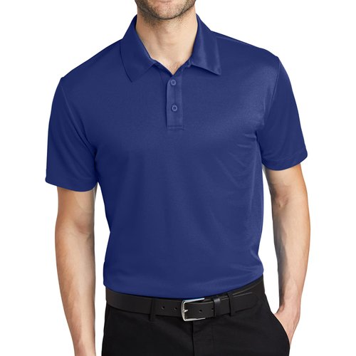 Joe's USA Men's Short Sleeve Moisture Wicking Polo Shirt-4XL-Royal