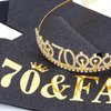 70th Birthday Sash and Tiara for Women, 70th Birthday Party Decorations, 70 and Fabulous Sash and Tiara Set, 70th Birthday Decorations for Women, Womens 70th Birthday Gifts
