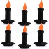 Cinnvoice 6 Pcs Honeycomb Paper Decorations - Magnetic Halloween Centerpieces & Reusable Table Decorations for Indoor/Outdoor Parties