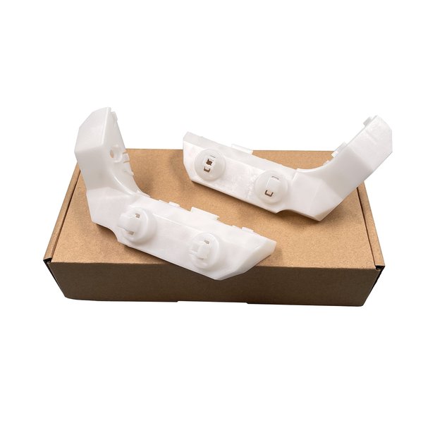 HUYILUN0104 1 Pair Left And Right Side Front Bumper Bracket Compatible with Infiniti G37 2008-2013 Q60 2014 2015 62223JL00A 62222JL00A