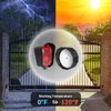 TOPENS TRF3 Safety Reflection Photocell Retro-Reflective Photoelectric Beam Sensor for Automatic Swing Sliding Gate Openers Garage Door Openers Access Control Security Alarm Systems Outdoor Use
