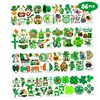 86 PCS St Patricks Day Temporary Tattoos Irish Birthday Party Decorations Themed Party Favors Supplies Decor Green Shamrock Tattoo Stickers Cute Gifts for Kids Boy Girl Prizes Rewards
