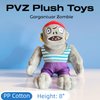 Dyharnsty 3Pcs Plants vs Zombies Plush Toys Zombie Sport Jester Gargantuar Zombie,Soft Figure Doll Plants vs Zombies Toys PVZ Plush 1 2 Set