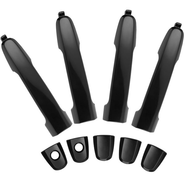 Lcyolada Exterior Outside Door Handles for 2002-2006 Toyota Camry, 2003-2013 Toyota Corolla,2001-2012 Toyota RAV4, 2003-2013 Toyota Matrix, 2003-2010 Pontiac Vibe,81309