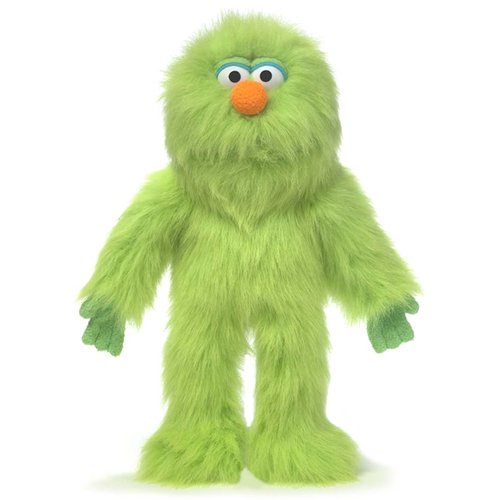 14" Green Monster, Hand Puppet