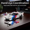 Mould King Speed Champion Race Car Building Toy for Boy Teen Racing Sports Collectable Model Car Construction Toy with Display Case Racing Car Building Kit for Adults Kids 8+, 27062