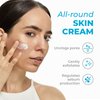 Creamy Skincare 10% Glycolic Moisturizer, Exfoliating Face Cream with Glycolic Acid, Niacinamide, and Hypskin, Nourishing, and Hydrating Cream, 1 fl oz/30mL