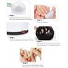 36W Portable Automatic Electric Steam Nail Polish Remover Gel UV Nails Steamer Heater Cleaner Machine for Beauty Salon Home Use Portable Electric Nail Steamer Tools