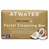ATWATER Facial Cleansing Bar for Dry to Combination Skin, Moisturizing Sulfate-Free Rich Lathering Face Wash Soap; Gentle Face Cleanser for Daily Use; Natural Men’s Face Wash - 142 grams / 5 oz