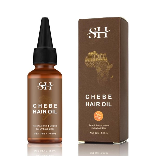 100% Natural Chebe Hair Oil-gowwim Chebe Oil for Hair Growth,Made with Authentic Chebe Powder From Chad,Hair Loss Treatment,Relieves Itchy Scalp & Promotes Hair Growth.