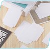 250 Count Trading Card Dividers White Card Separator Plastic Card Dividers Card Deck Box Dividers for Game Organizer Storage