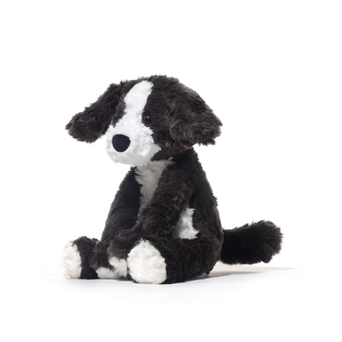 Niceween Stuffed Animals Border Collie Plush Toy 9.4-Inch Dog Stuffed Animal Soft and Cuddly for Boys and Girls Plush Toys, Black/White