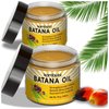 Batana Oil Organic for Hair Growth: Natural Batana Oils from Honduras Hair Treatment for Hair Loss - Hair Regrowth Moisturizer Masks Growth and Thickness Cold Pressed Batana Oils for Women Men (2pcs)
