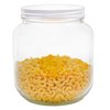 Cornucopia Brands 64oz Clear Wide-mouth Glass Jar, BPA free Food Grade w/Metal Lid (Half Gallon); 2 Quart Jar to Make Greek Yogurt/Kefir or Pickles